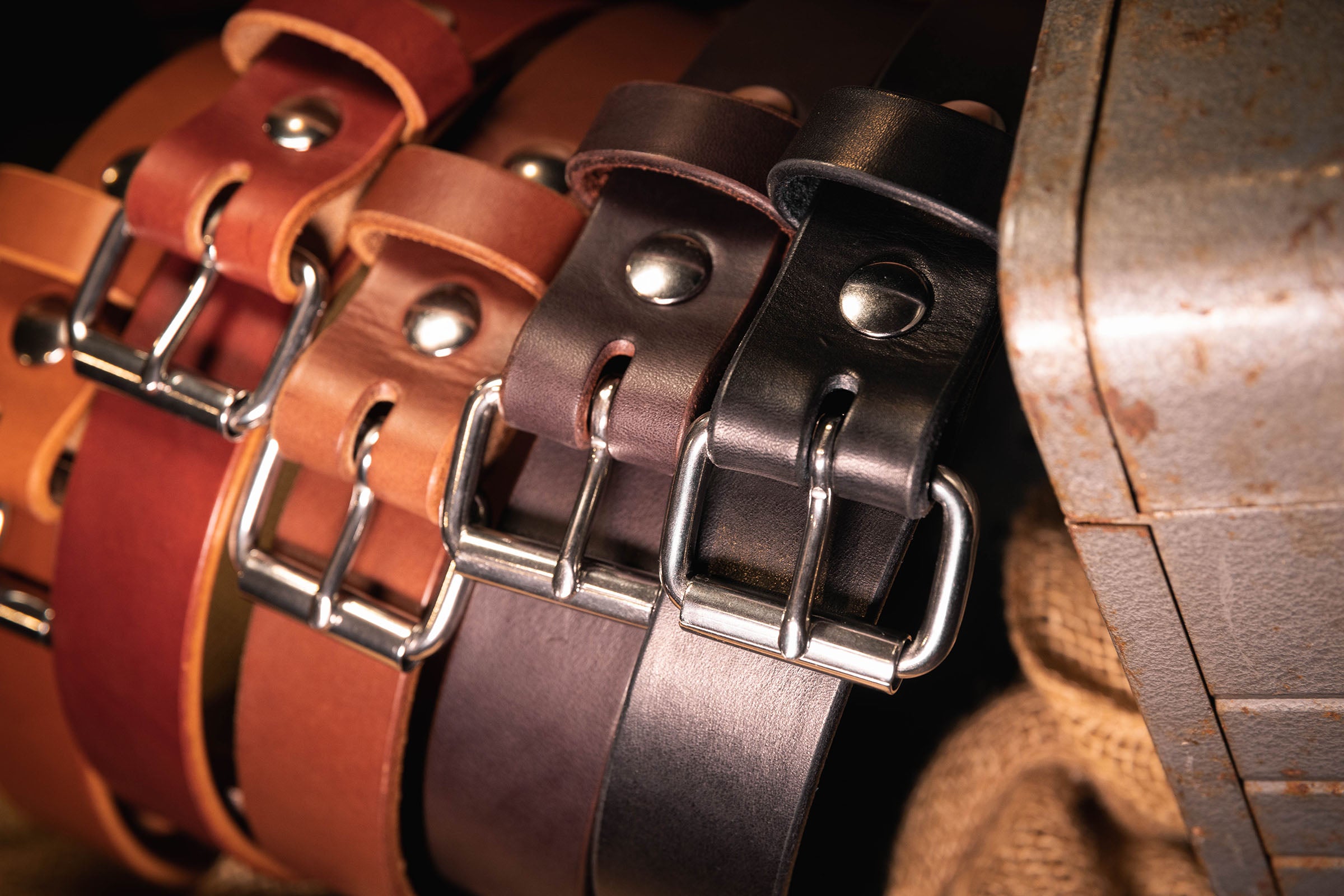 Heavy Duty Leather Belts