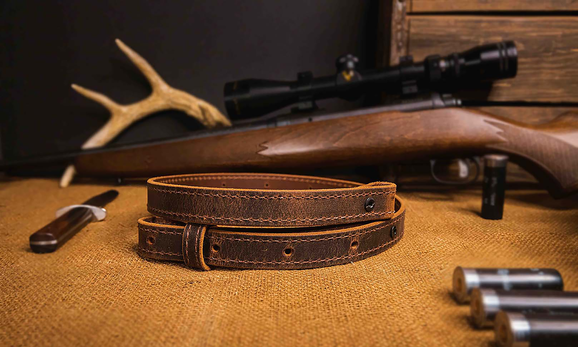 Leather Rifle Slings