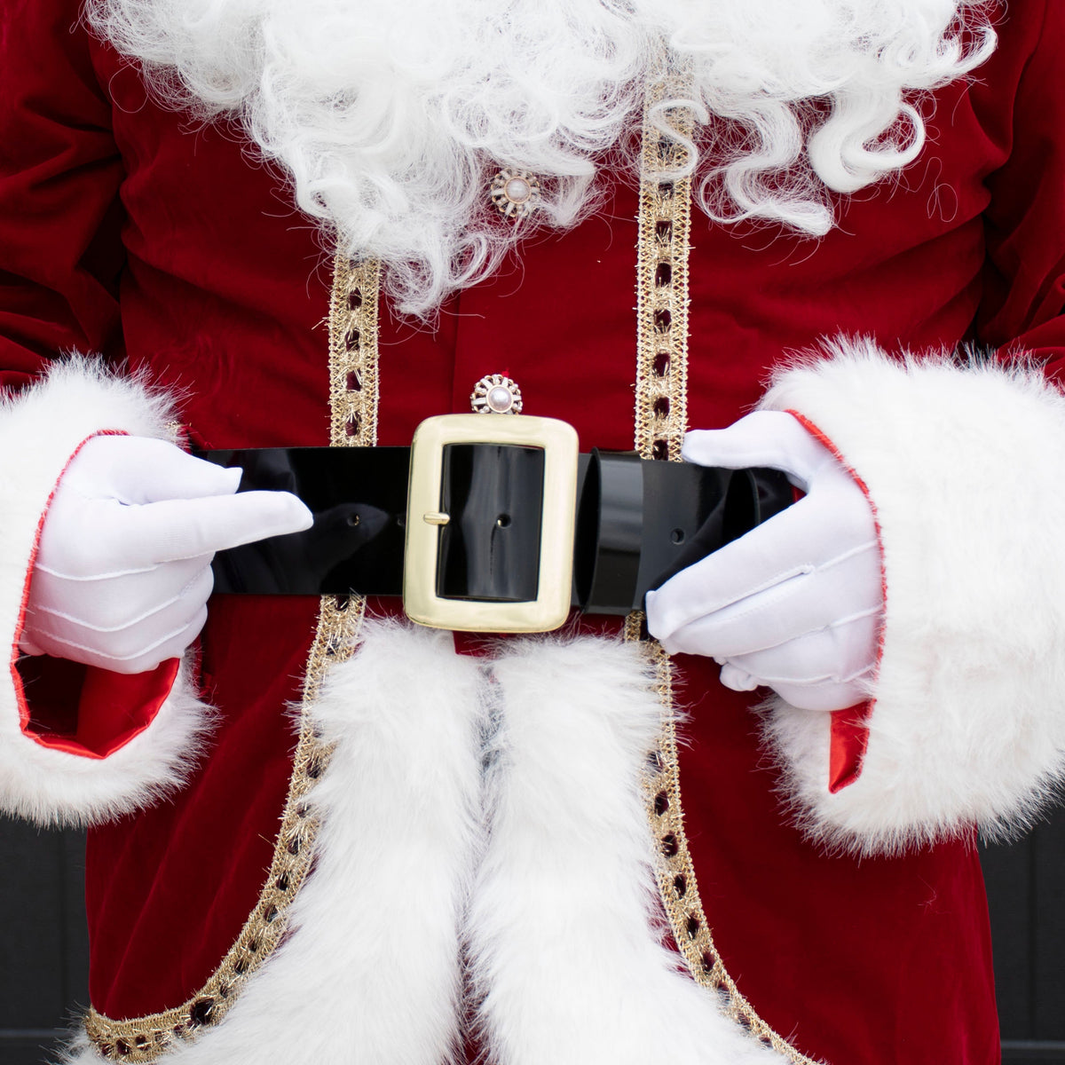 Handmade Leather Santa Claus Belts