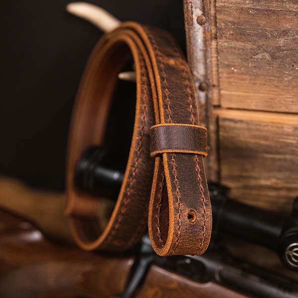 BF200 Buffalo Leather Rifle Sling