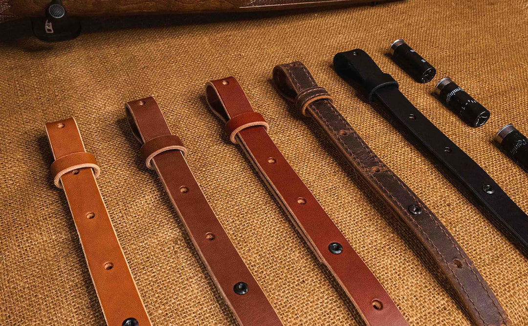 The Hunter - Leather Rifle Sling