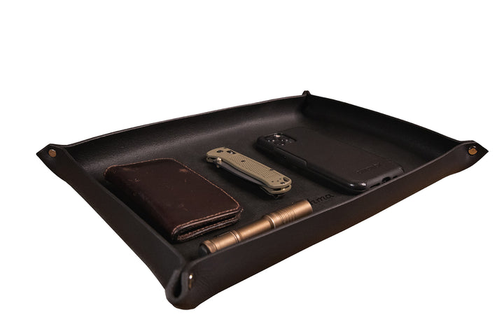 Handmade USA Premium Leather Organizer Trays