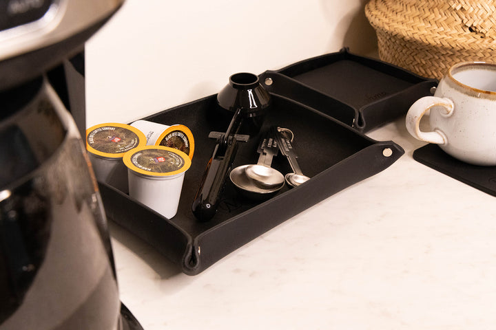 Handmade USA Premium Leather Organizer Trays