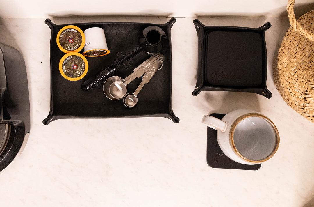 Handmade USA Premium Leather Organizer Trays