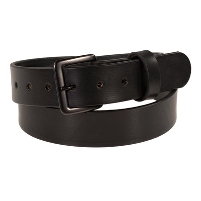 THE CLASSIC HD SERIES - LEATHER BELT – GUNMETAL – 1.5”