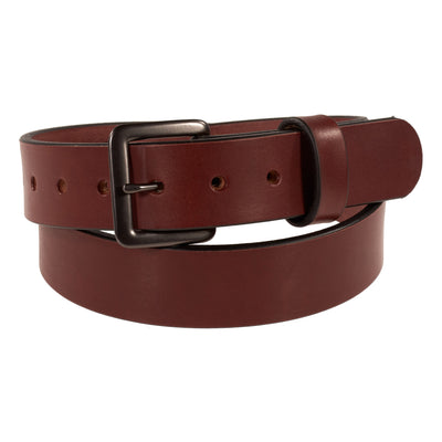 THE CLASSIC HD SERIES - LEATHER BELT – GUNMETAL – 1.5”