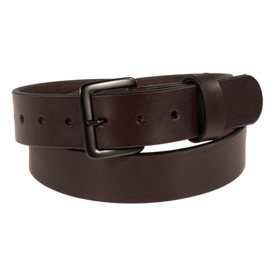 THE CLASSIC HD SERIES - LEATHER BELT – GUNMETAL – 1.5”