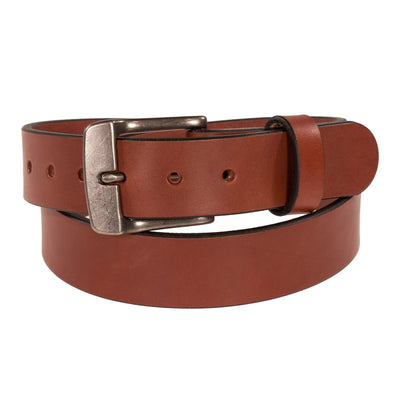 THE FRONTIER HD SERIES - LEATHER BELT – ANTIQUE SILVER – 1.5”