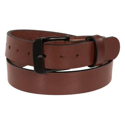 THE FRONTIER HD SERIES - LEATHER BELT – BLACK – 1.5”