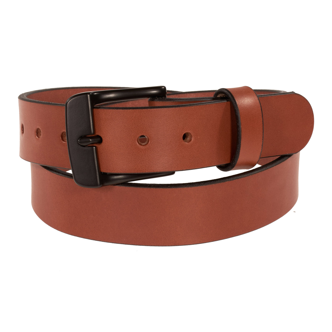 THE FRONTIER HD SERIES - LEATHER BELT – BLACK – 1.5”