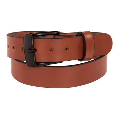 THE FRONTIER HD SERIES - LEATHER BELT – BLACK – 1.5”