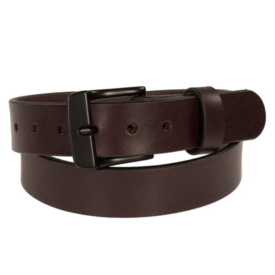 THE FRONTIER HD SERIES - LEATHER BELT – BLACK – 1.5”