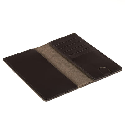 Leather Checkbook Cover - Classic Checkbook Wallet (Made in USA)