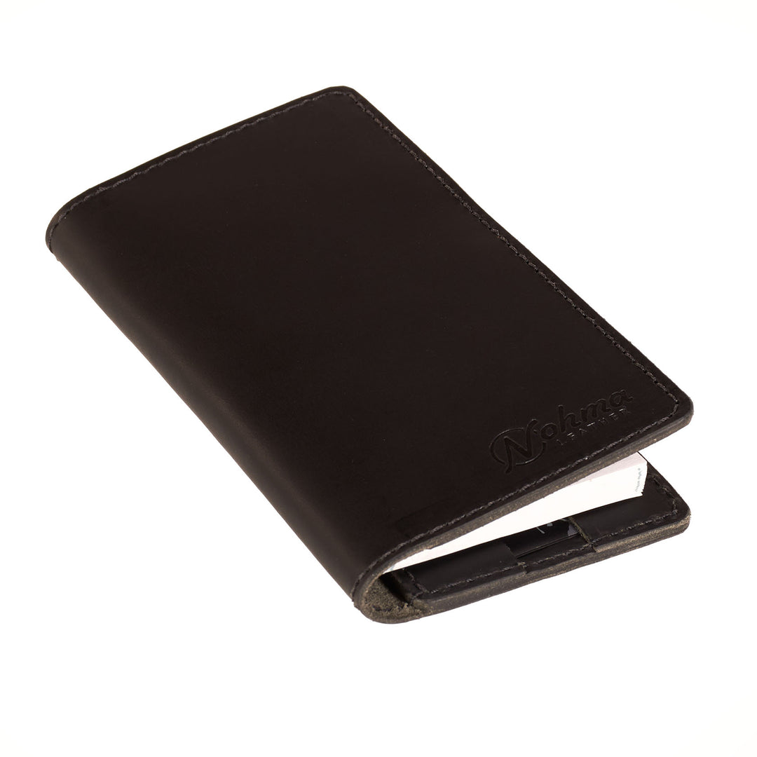 Leather Checkbook Cover - Classic Checkbook Wallet (Made in USA)