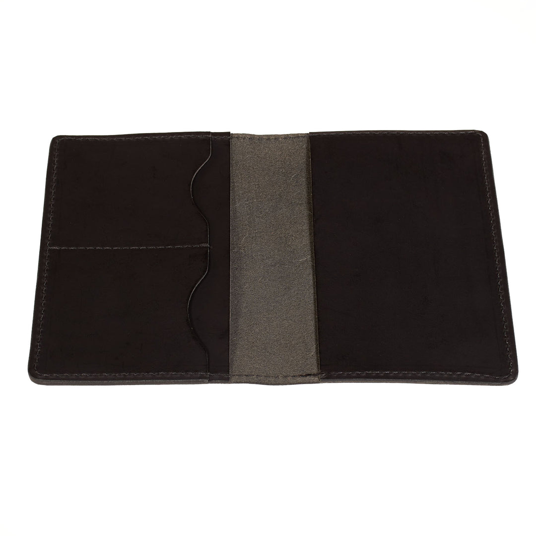 Leather Passport Cover – Handmade Travel Wallet - Fits Passports & Pocket Notebooks (3.5" x 5.5")