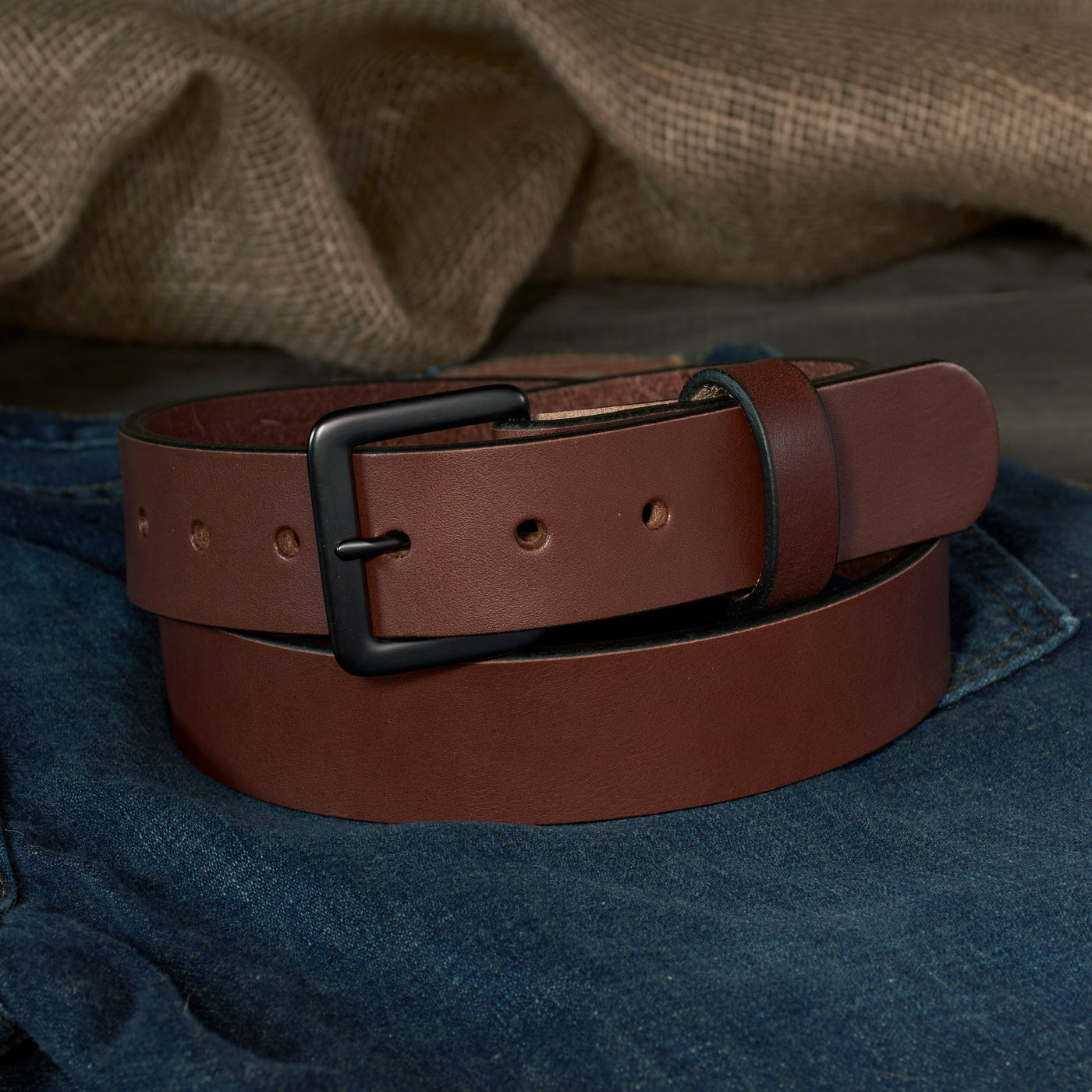 THE CLASSIC HD SERIES - LEATHER BELT – GUNMETAL – 1.5”