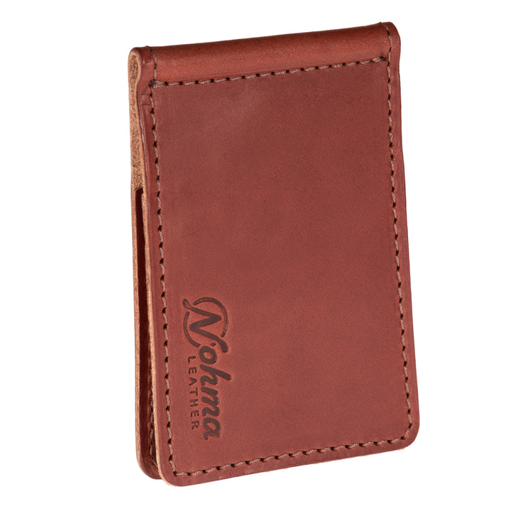 The Lincoln – Slim Minimalist Leather Bifold Wallet with Money Clip