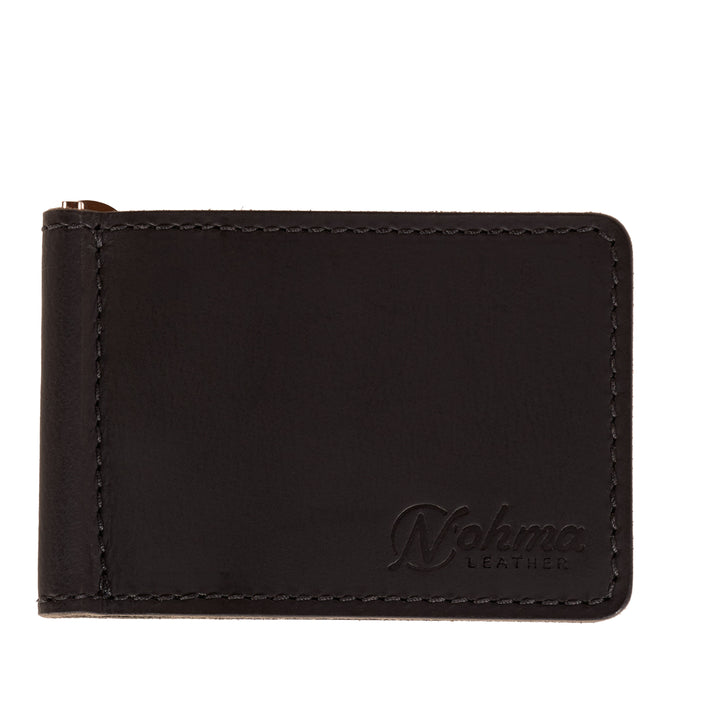 The Lincoln – Slim Minimalist Leather Bifold Wallet with Money Clip