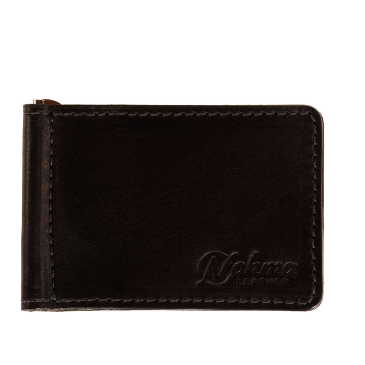 The Lincoln – Slim Minimalist Leather Bifold Wallet with Money Clip