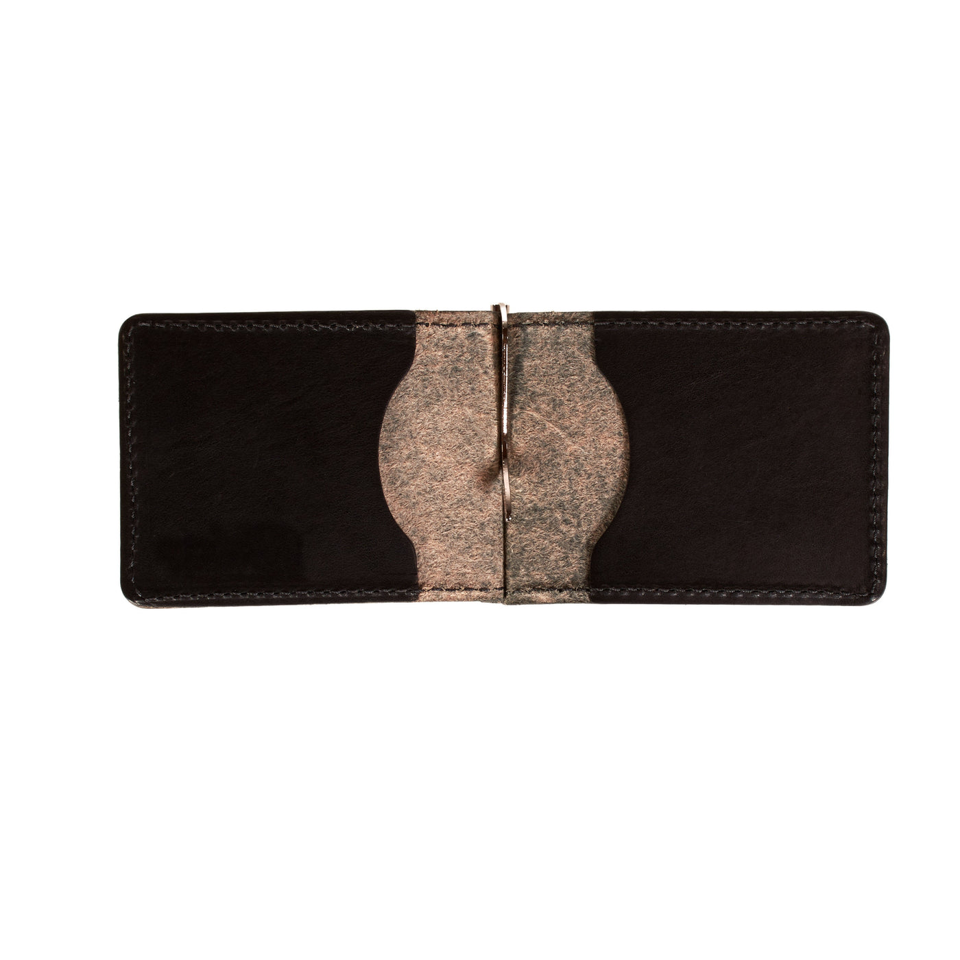 The Lincoln – Slim Minimalist Leather Bifold Wallet with Money Clip