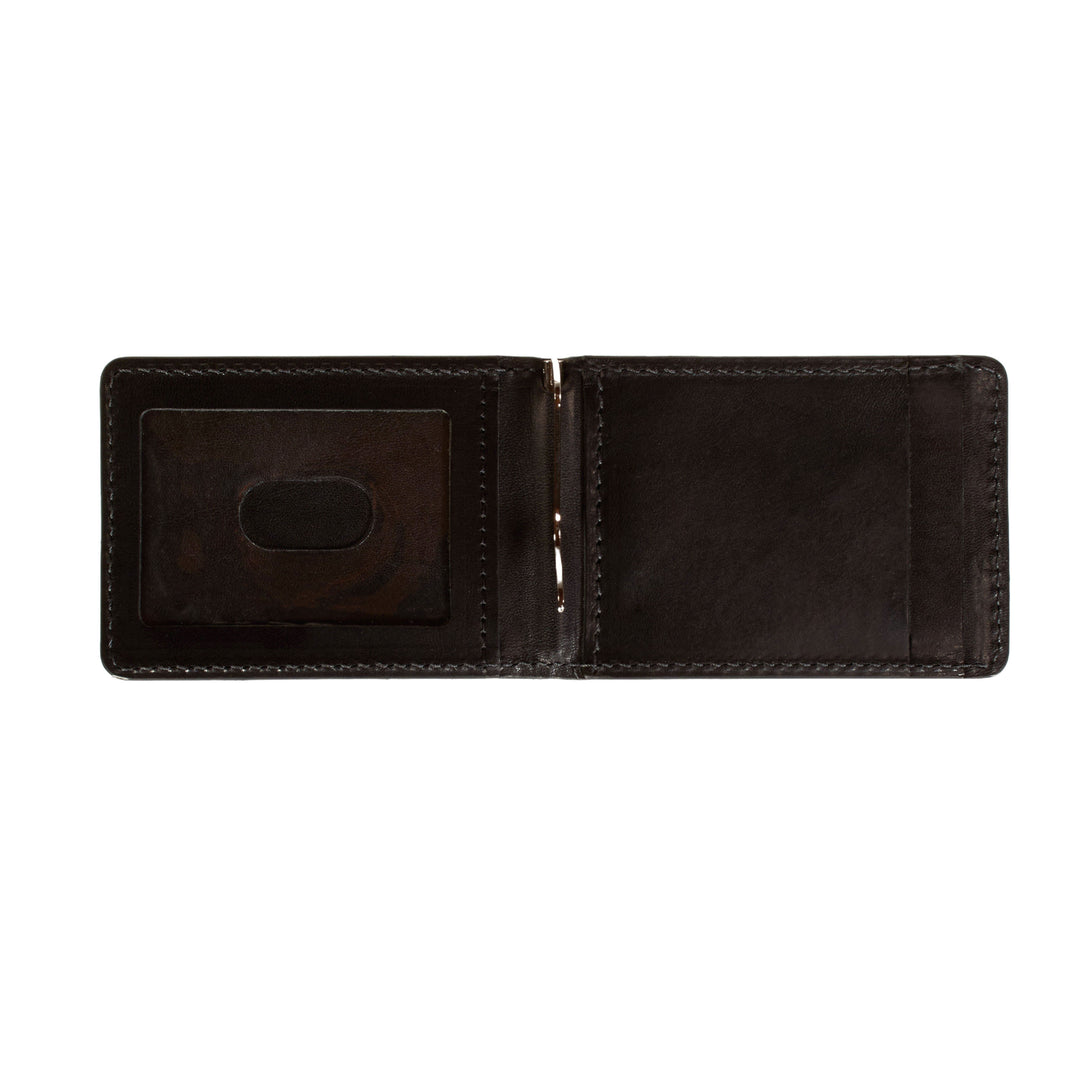 The Benjamin Bifold Wallet – Slim Minimalist Leather Wallet with Money Clip