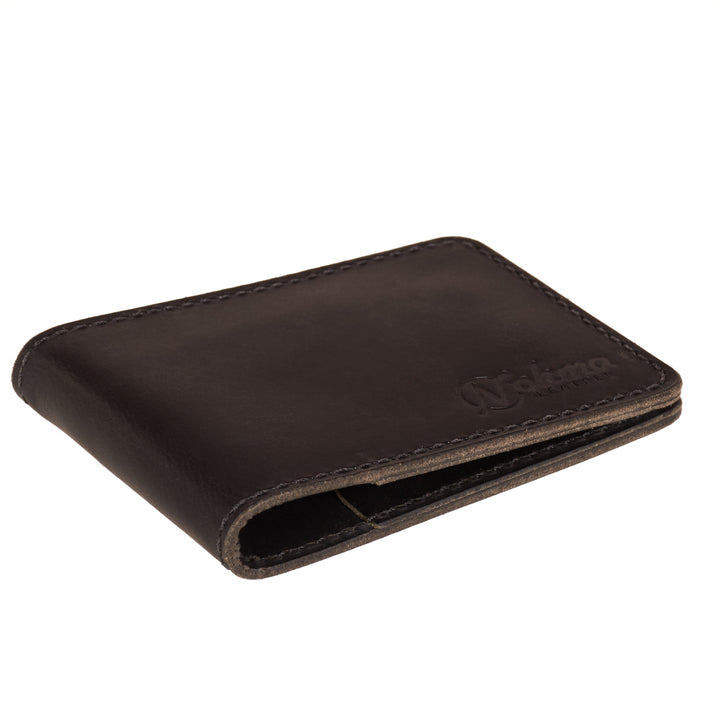 The Washington Bifold Wallet – Slim Minimalist Leather Wallet with Money Clip