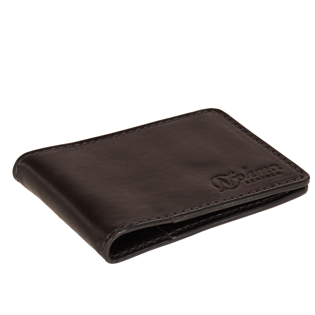 The Washington Bifold Wallet – Slim Minimalist Leather Wallet with Money Clip