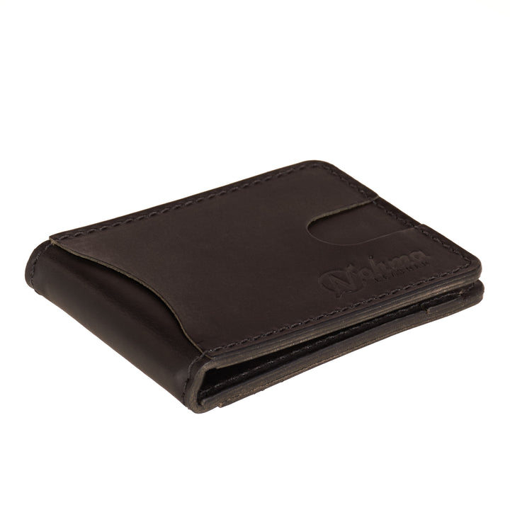 The Benjamin Bifold Wallet – Slim Minimalist Leather Wallet with Money Clip