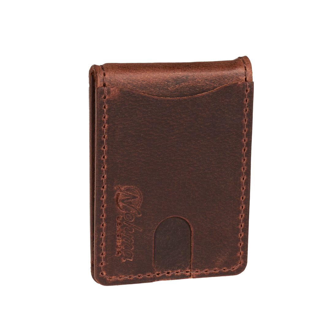 The Benjamin Bifold Wallet – Slim Minimalist Leather Wallet with Money Clip
