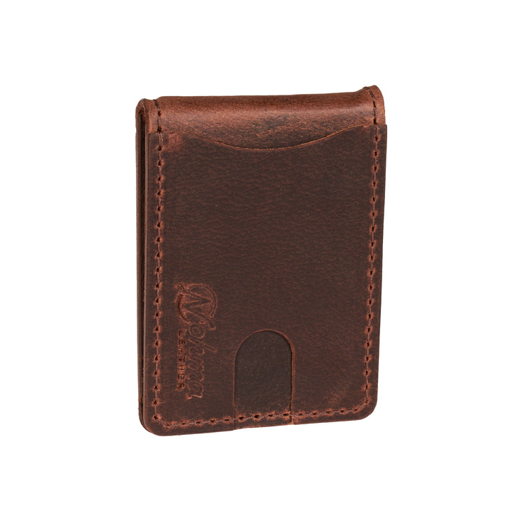 The Benjamin Bifold Wallet – Slim Minimalist Leather Wallet with Money Clip