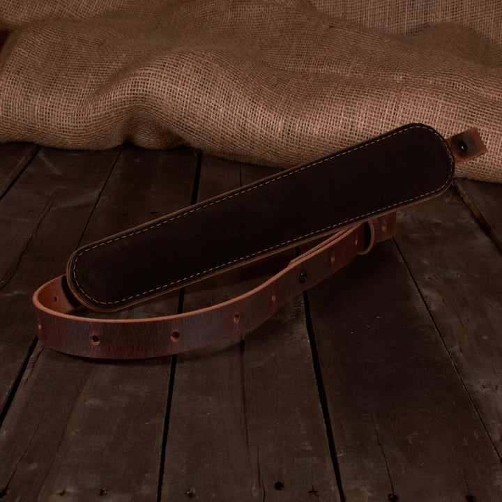 BF500 Buffalo Leather Padded Rifle Sling