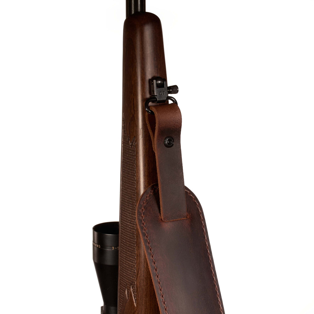 BF500 Buffalo Leather Padded Rifle Sling