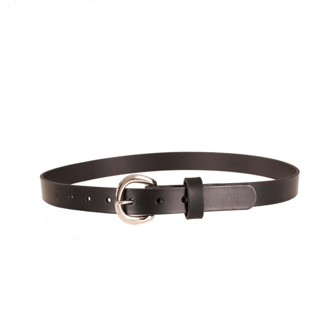 Women’s Belt – Premium Bridle Leather Belt for Jeans, Dresses & Everyday Wear with Solid Buckle