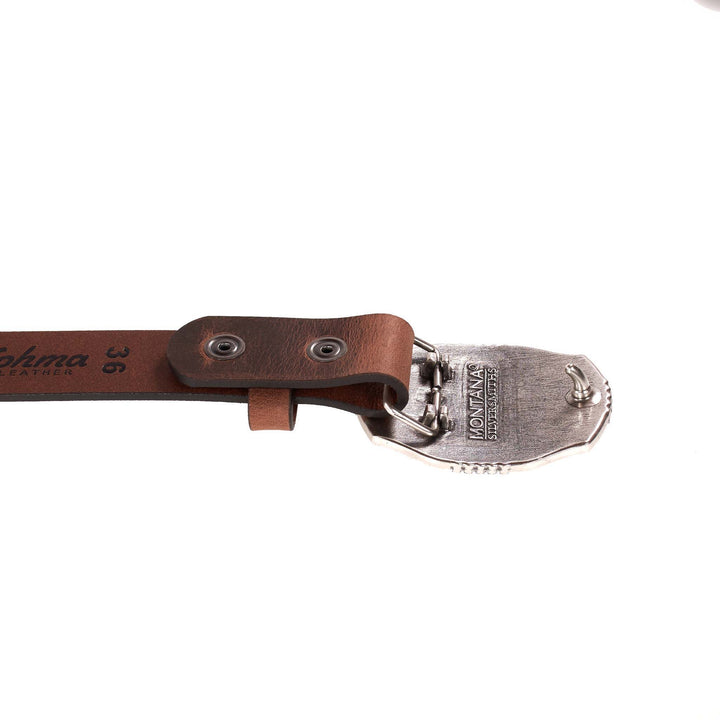 leather belt with white background
