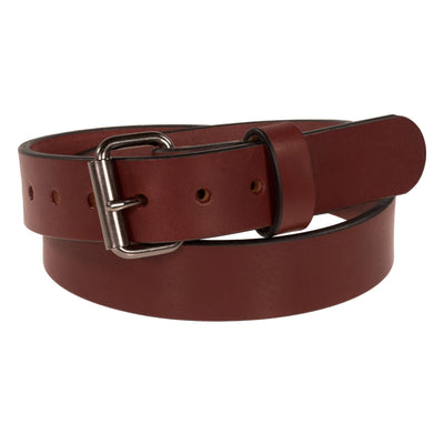 THE OUTFITTER HD SERIES - LEATHER BELT – Matte Nickel – 1.5”