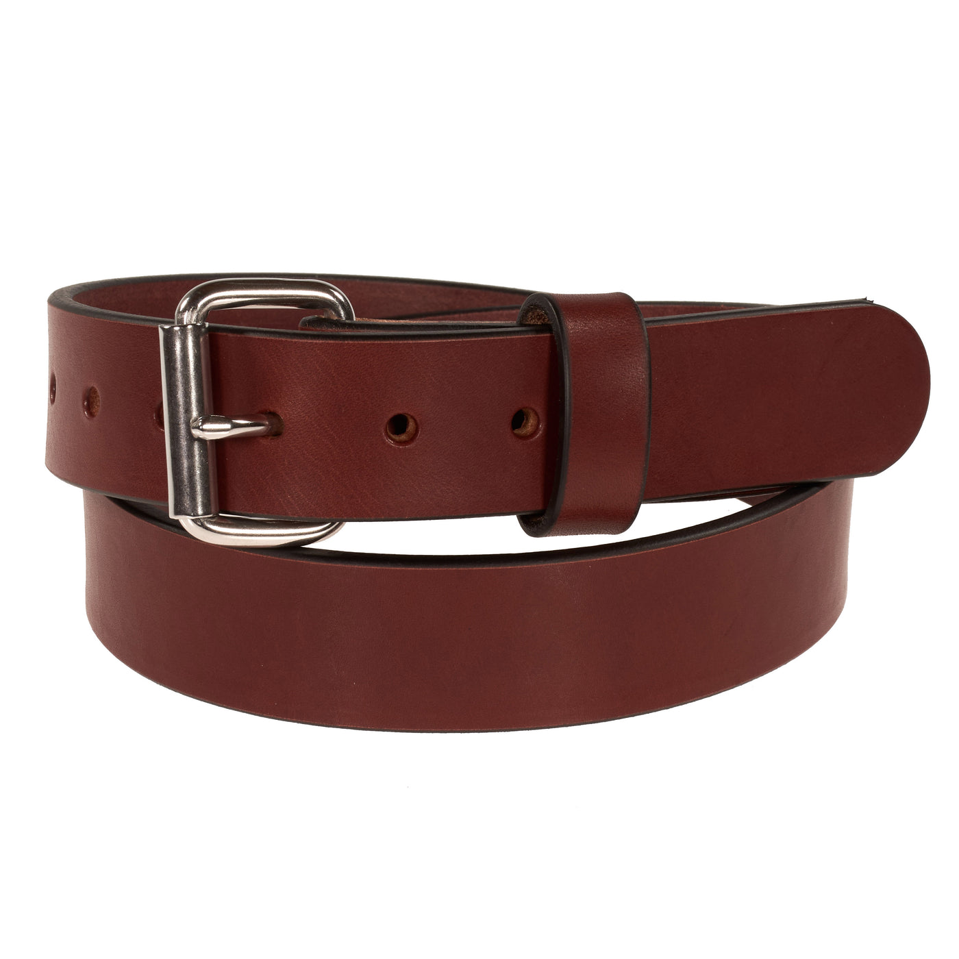 THE OUTFITTER HD SERIES - LEATHER BELT – Stainless Steel – 1.5”