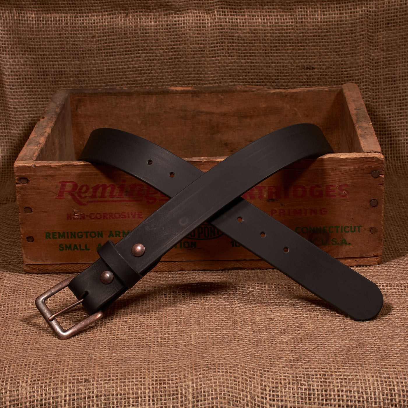 The Classic Series Leather Belt - Antique Copper