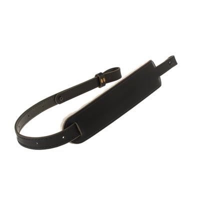 BF500SW Buffalo Leather Padded Rifle Sling - Sheep Wool Comfort Pad