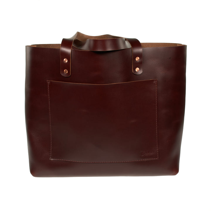 Leather Tote Bag - Large