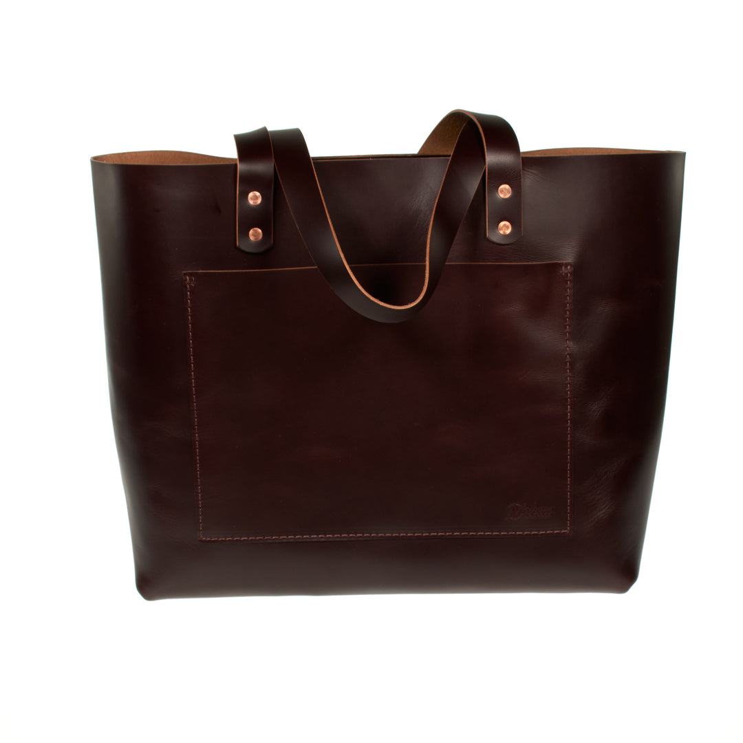 Leather Tote Bag - Large