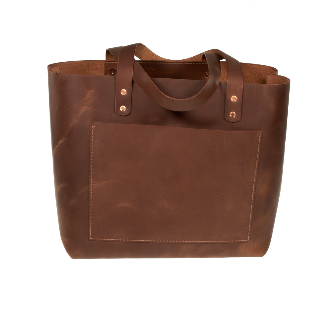 Leather Tote Bag - Large