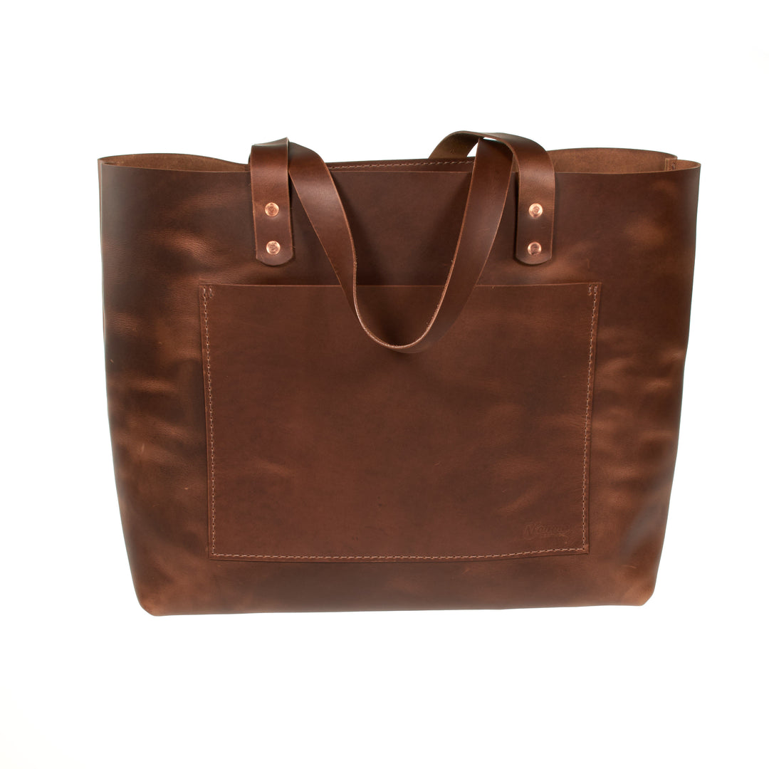 Leather Tote Bag - Large