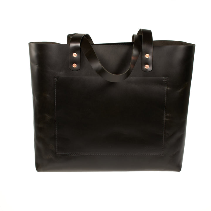 Leather Tote Bag - Large