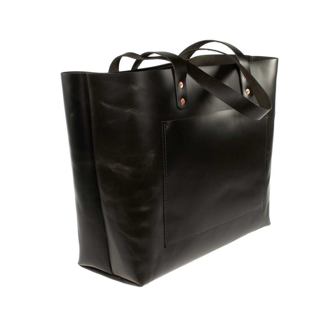 Leather Tote Bag - Large