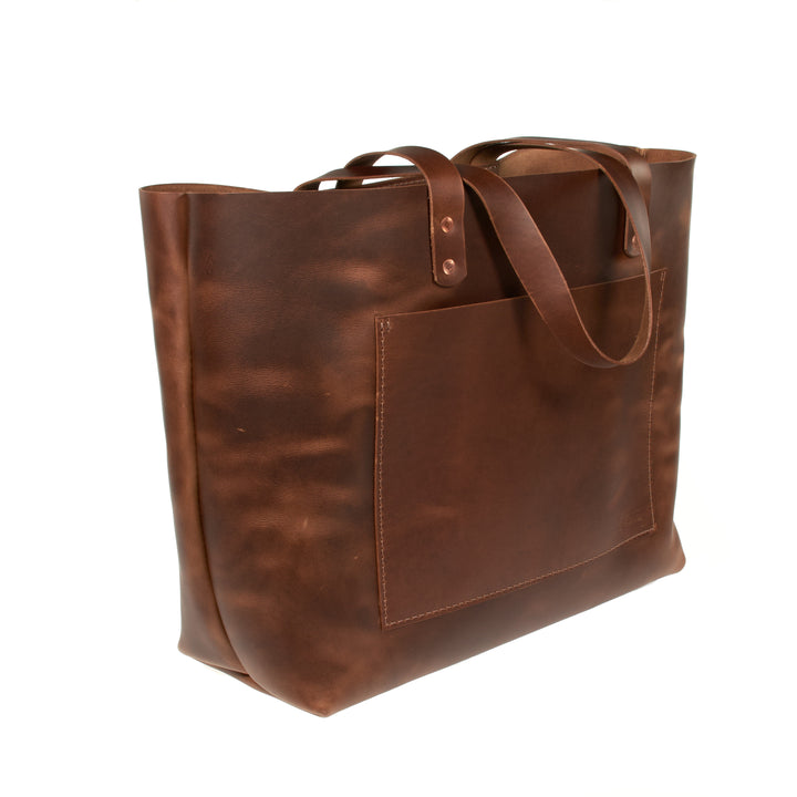 Leather Tote Bag - Large
