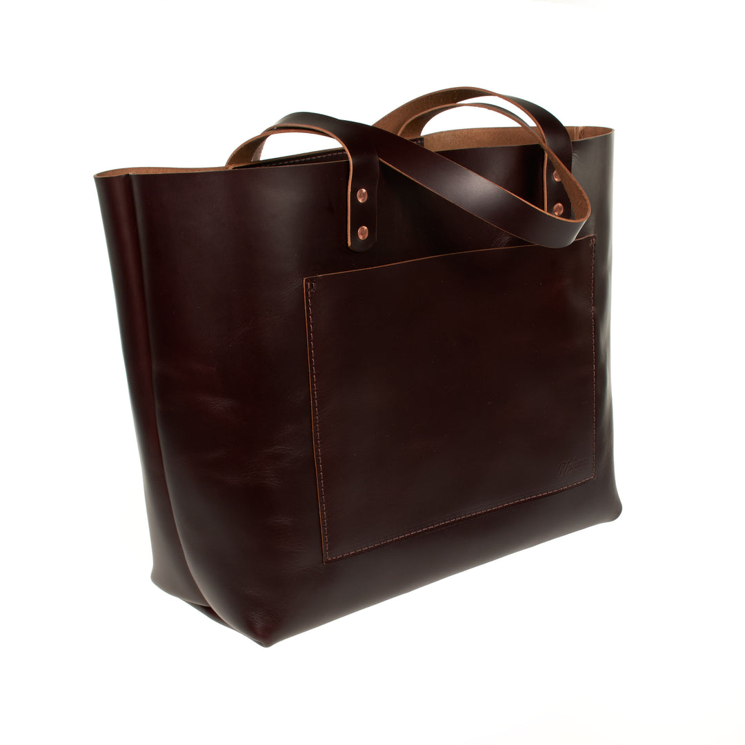 Leather Tote Bag - Large