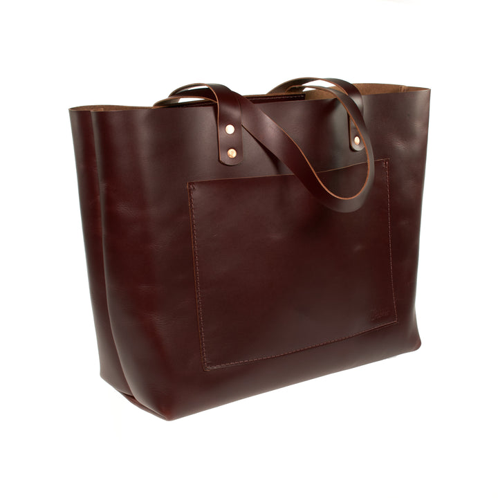 Leather Tote Bag - Large