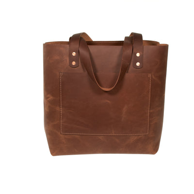 Leather Tote Bag - Medium