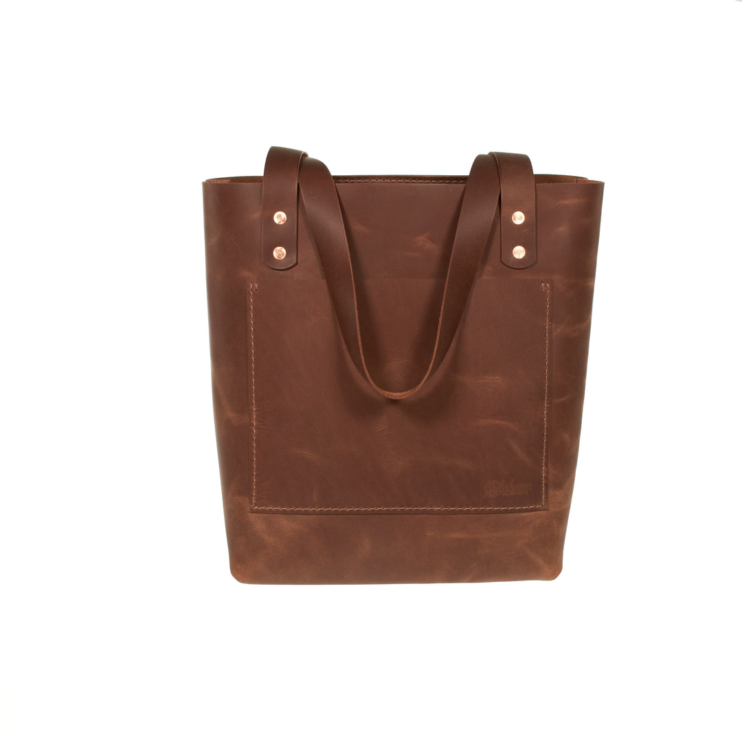 Leather Tote Bag -Small