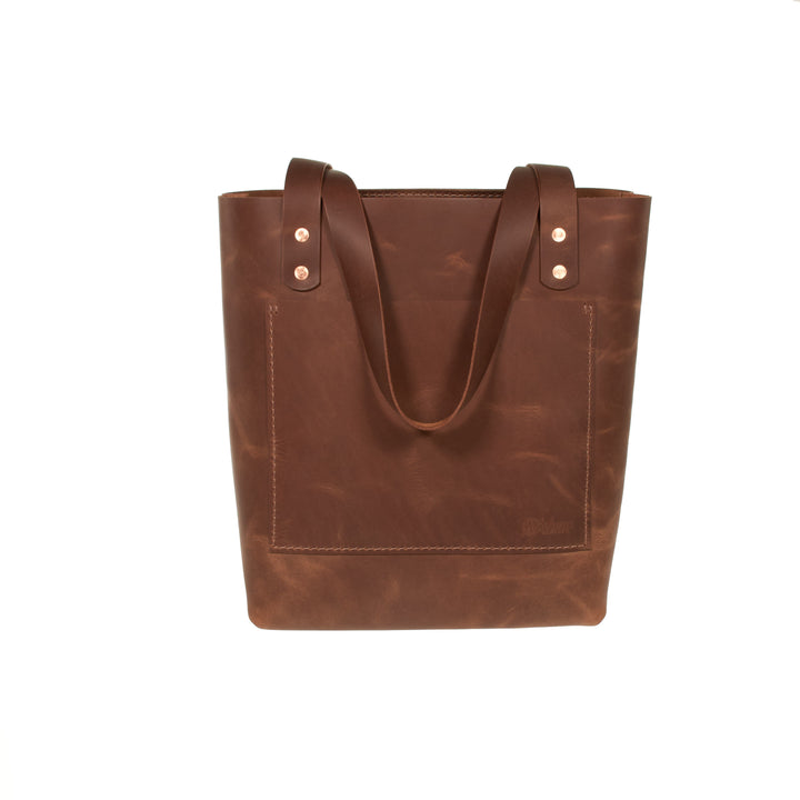Leather Tote Bag -Small